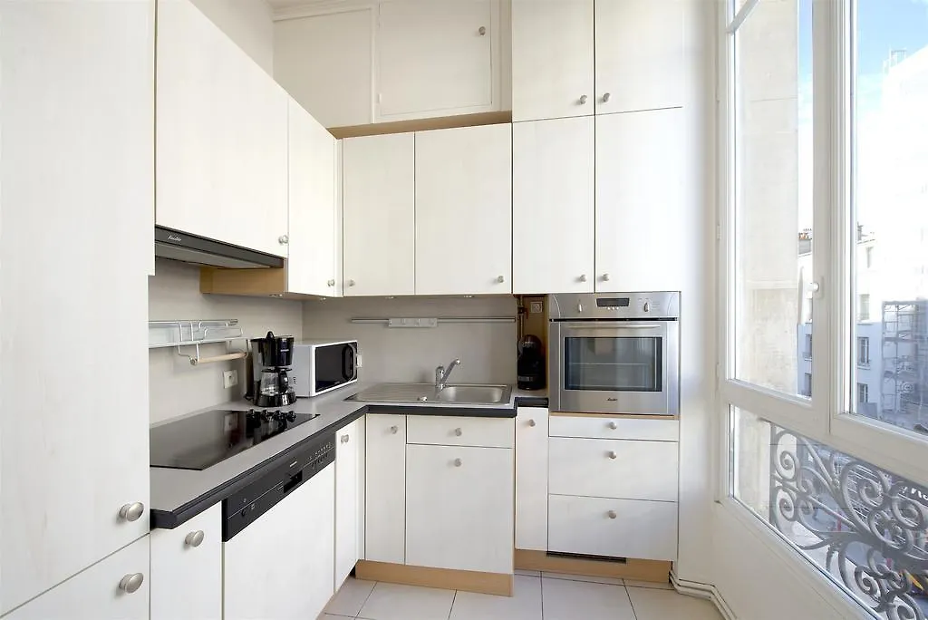 Apartment Ferienwohnung Habitat Parisien - 1Br-1Ba - Galeries Lafayette