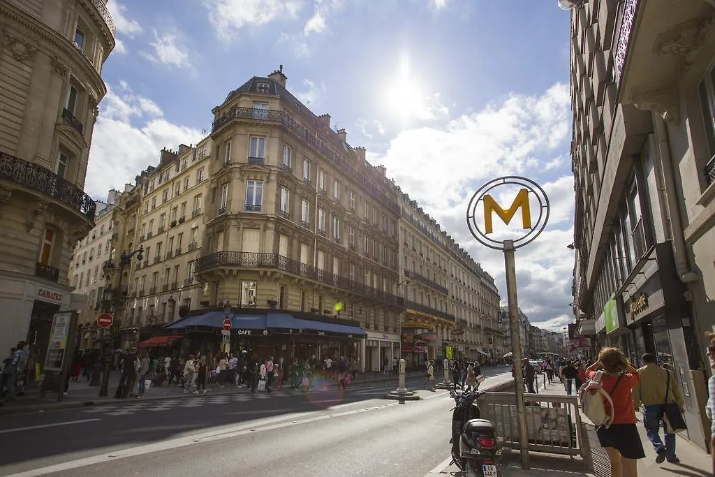 Apartment Ferienwohnung Habitat Parisien - 1Br-1Ba - Galeries Lafayette Frankreich